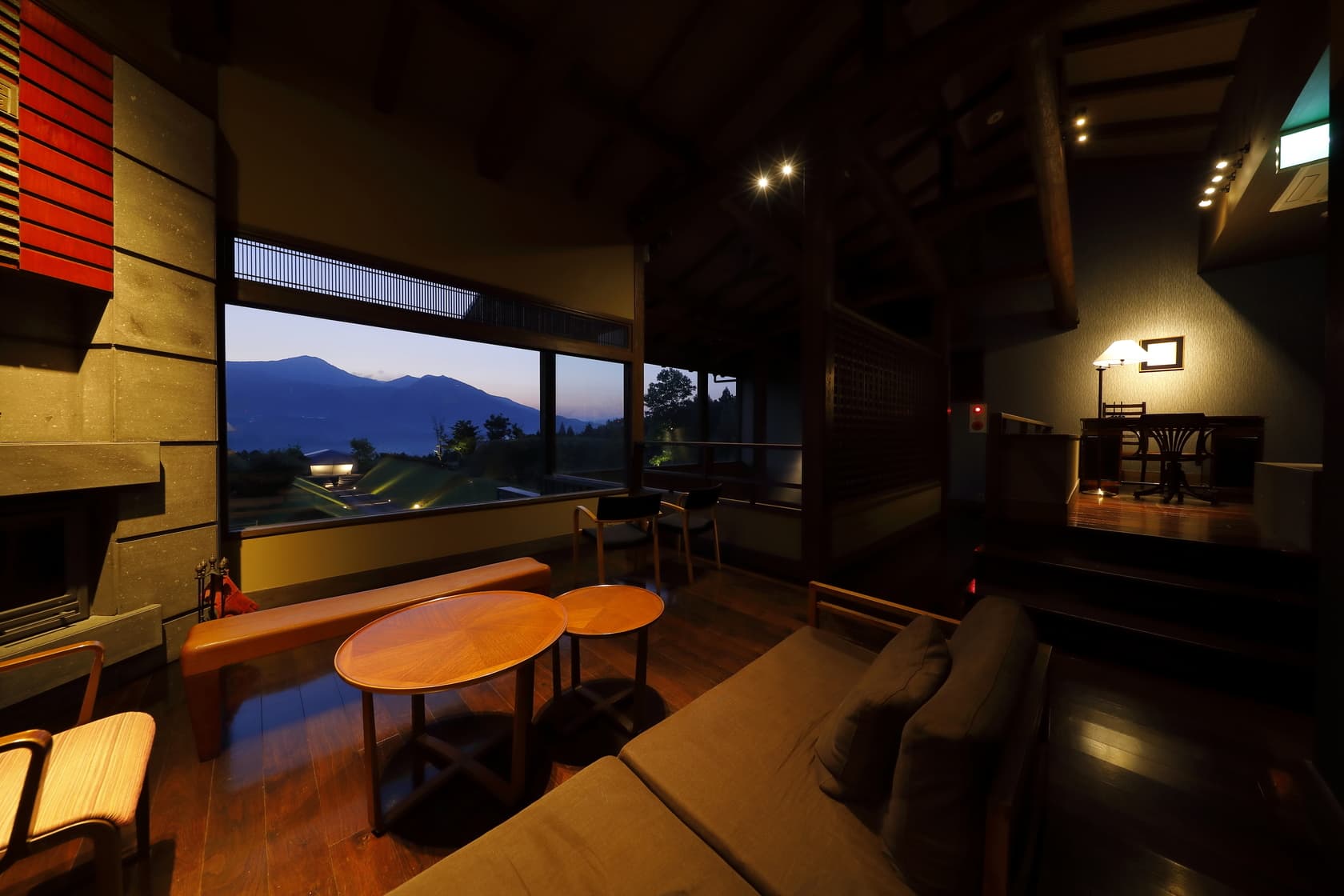 ラウンジからの眺望